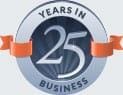25 Years in Business
