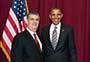 Auto Accident Attorney Scott J Corwin with President Barack Obama