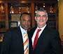 Bicycle Accident Injury Attorney Scott J Corwin with Five Time World Champion Boxer Sugar Ray Leonard