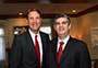 Motor Vehicle Accident Injury Lawyer Scott J Corwin with US Senator Evan Bayh