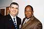 Bus Accident Injury Attorney Scott J Corwin with LA County Supervisor Mark Ridley Thomas