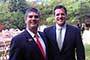 Auto Accident Attorney Scott J Corwin with US Ambassador to Denmark Rufus Gifford
